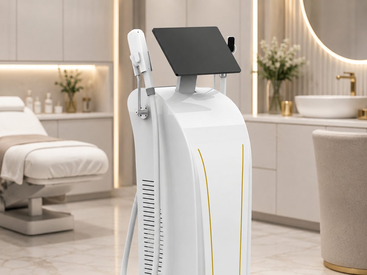 Diodenlaser-Gerät im Behandlungsraum